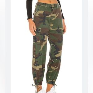 Superdown kayla camo jogger pants